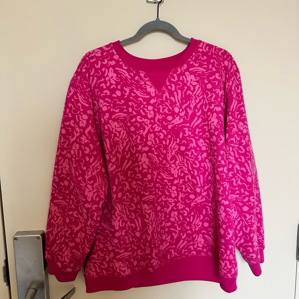 Pink sweatshirt